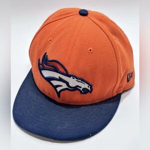 NFL Hat Denver Broncos New‎ Era 59fifty Size 7 3/4